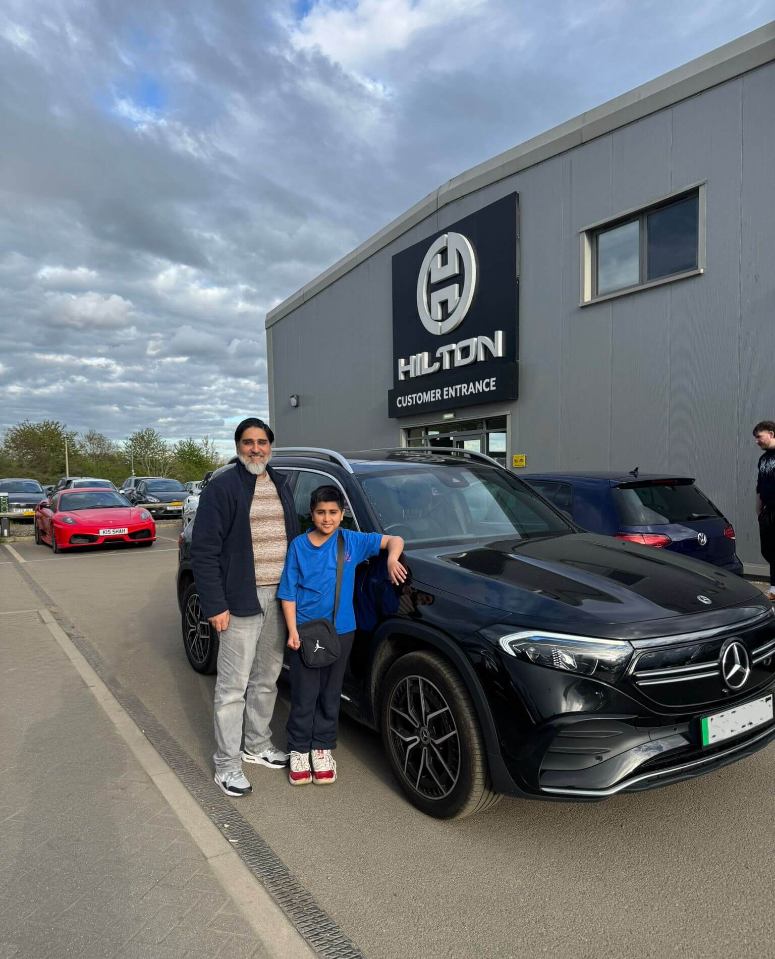 Another happy Hilton Car Supermarket customer