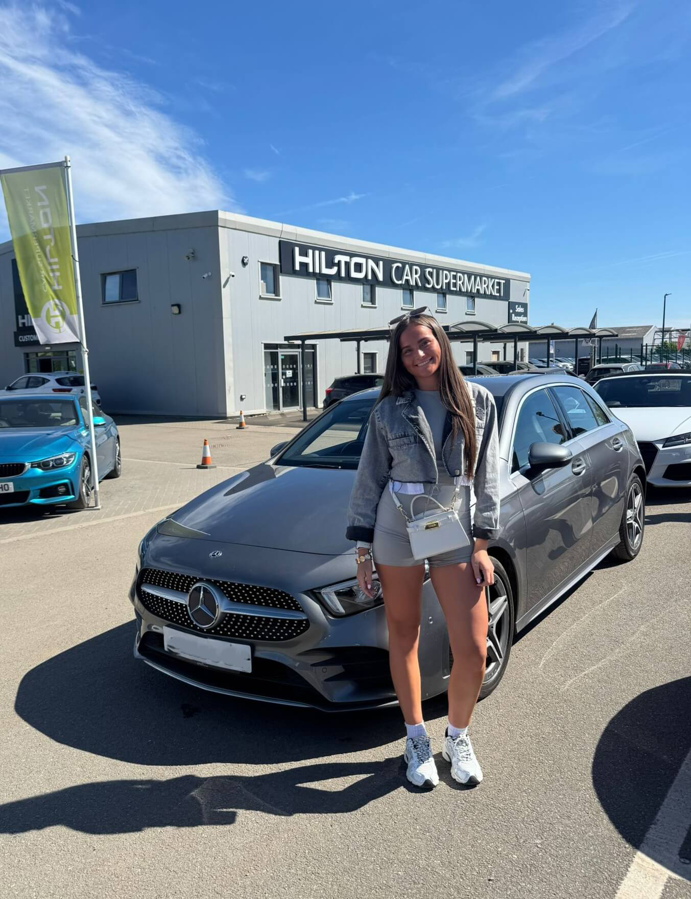 Another happy Hilton Car Supermarket customer