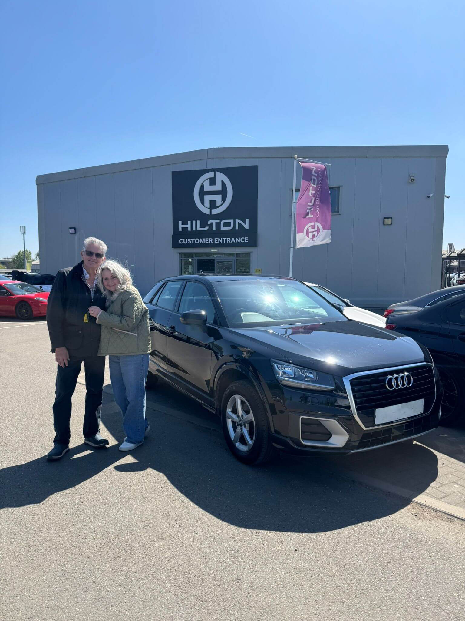 Another happy Hilton Car Supermarket customer