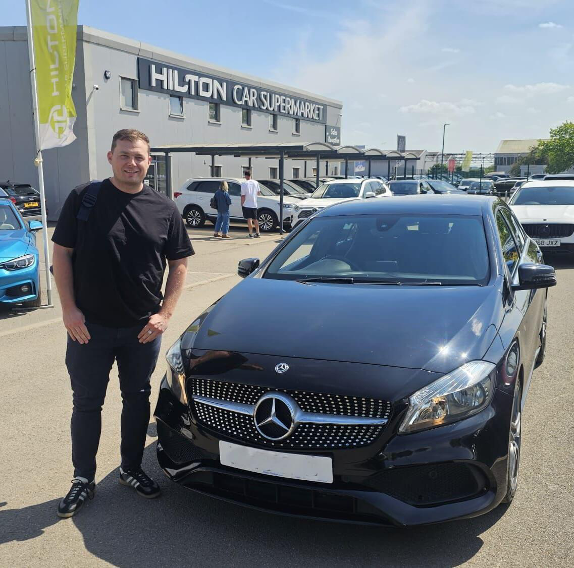 Another happy Hilton Car Supermarket customer