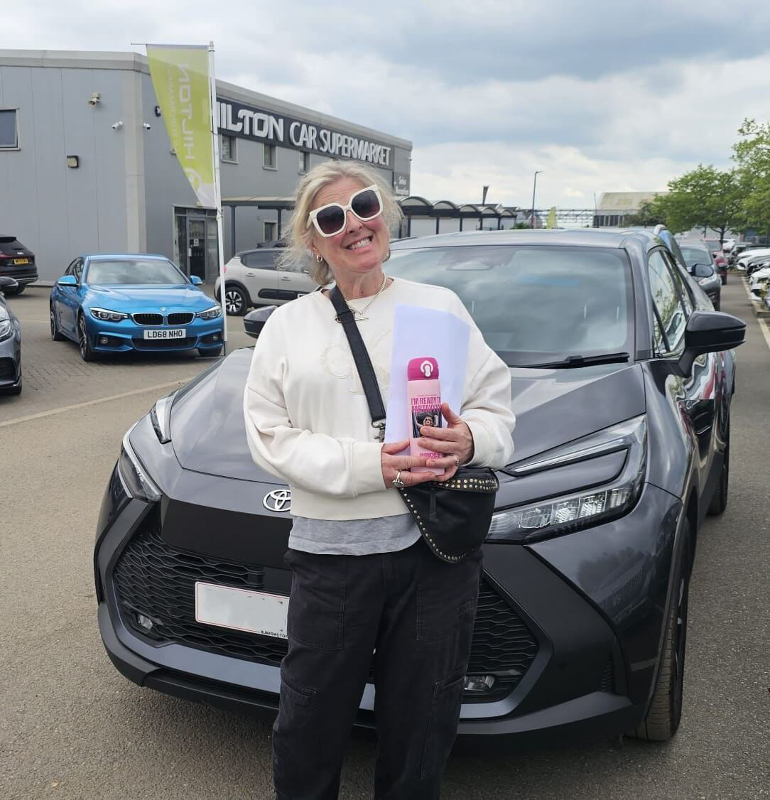 Another happy Hilton Car Supermarket customer