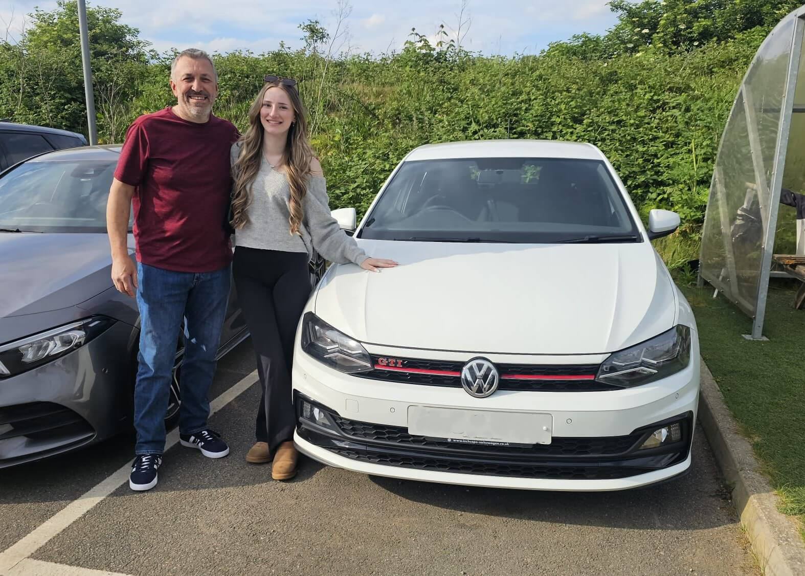 Another happy Hilton Car Supermarket customer