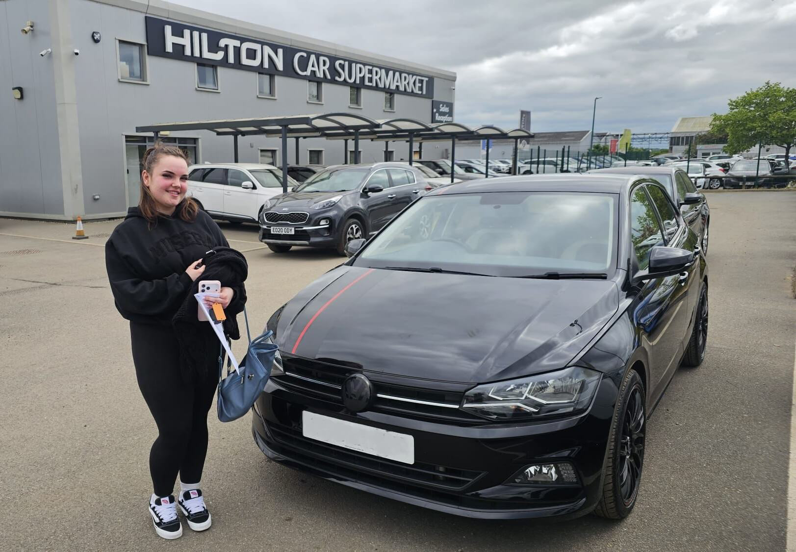 Another happy Hilton Car Supermarket customer