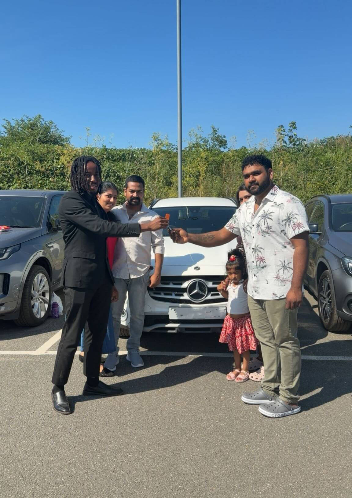 Another happy Hilton Car Supermarket customer